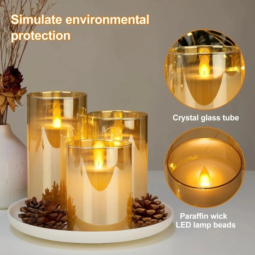 LED Electronic Candles set - product photo 5