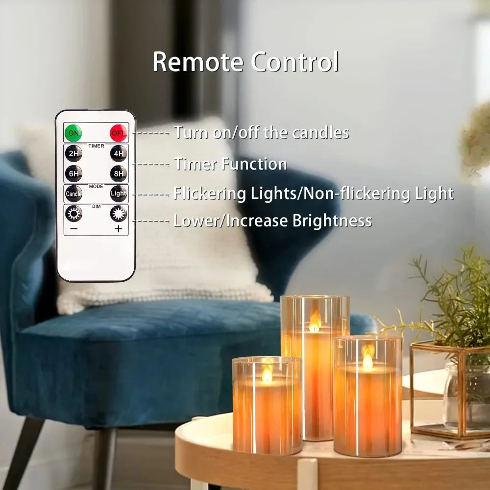 LED Electronic Candles set - product photo 4