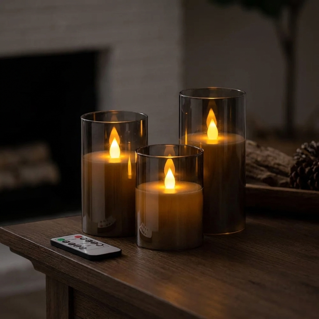 LED Electronic Candles set - California lifestyle cover